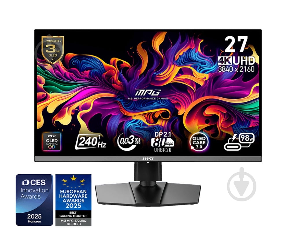 Монитор MSI MPG 272URX 26,5" (9S6-3CD79A-054) - фото 1