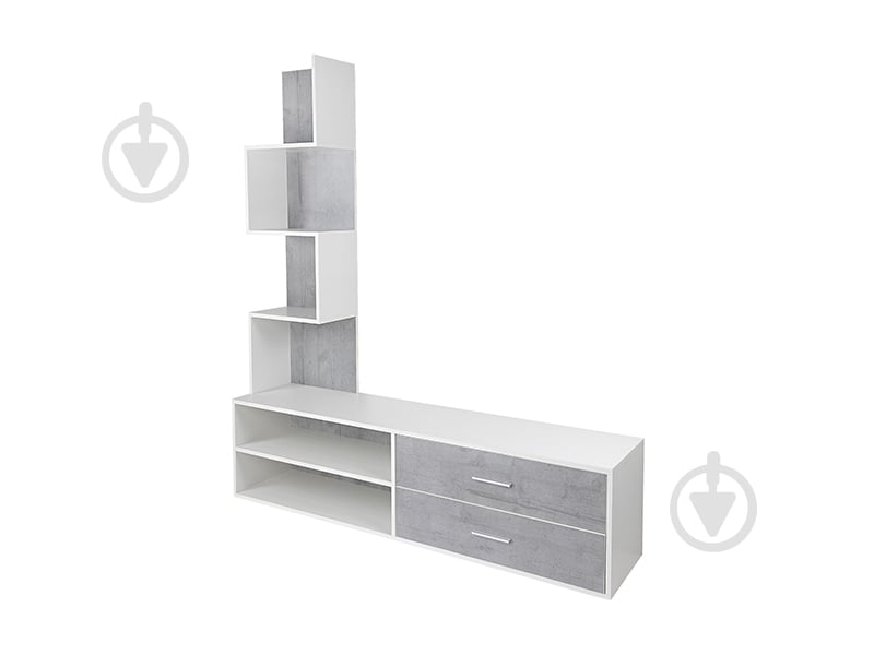 Стенка Afina DC монолит/белый - фото 1