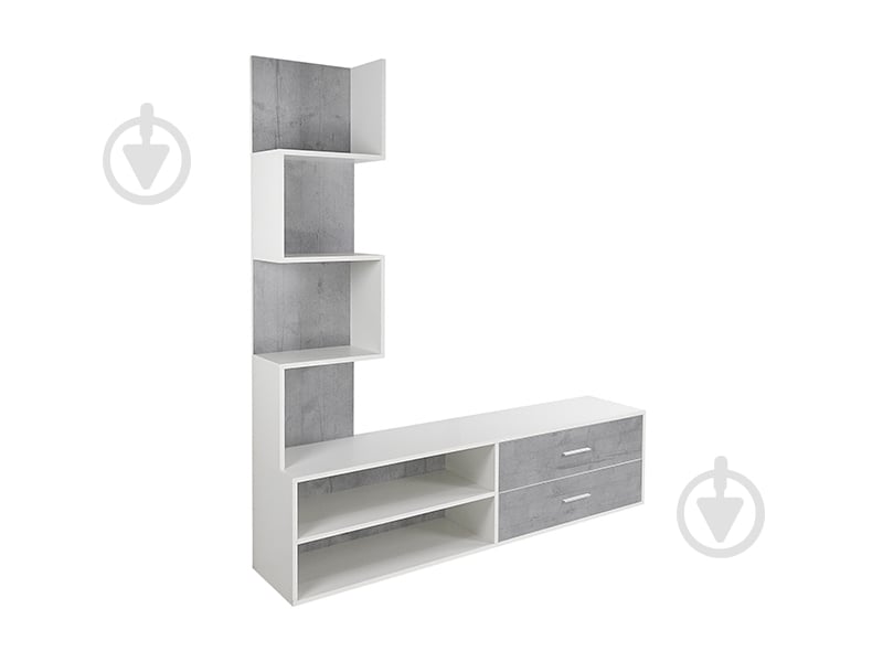 Стенка Afina DC монолит/белый - фото 3