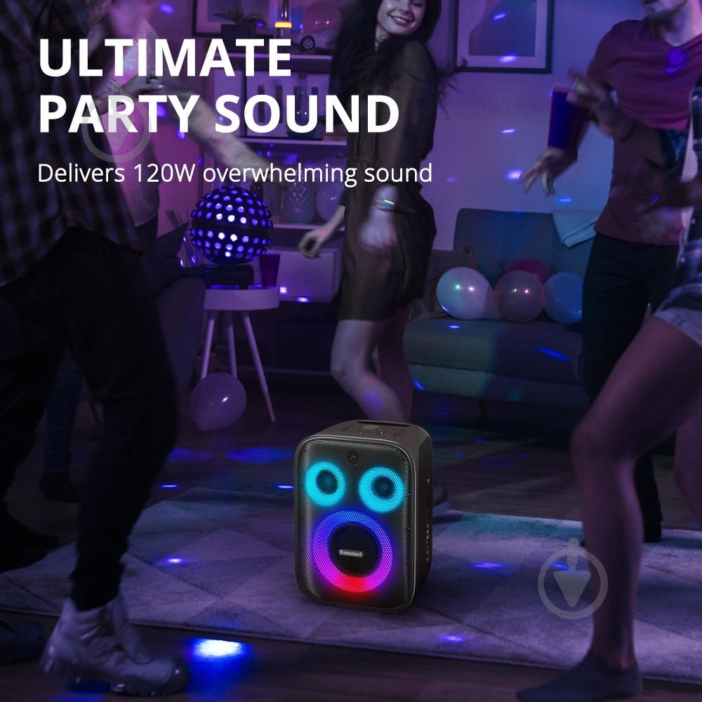 Портативная колонка Tronsmart Halo 200 Bluetooth black (868659) - фото 7