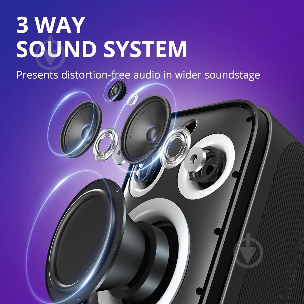 Портативная колонка Tronsmart Halo 200 Bluetooth black (868659) - фото 9