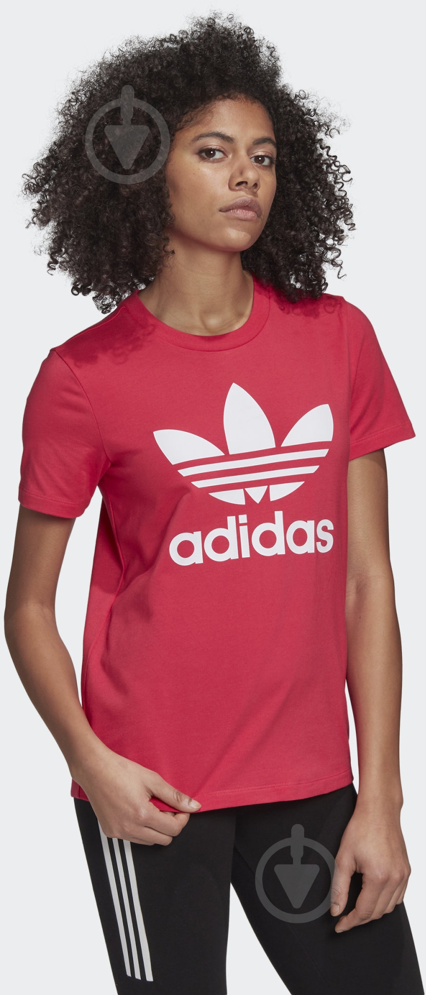 Футболка Adidas TREFOIL TEE GD2312 р.L розовый - фото 4