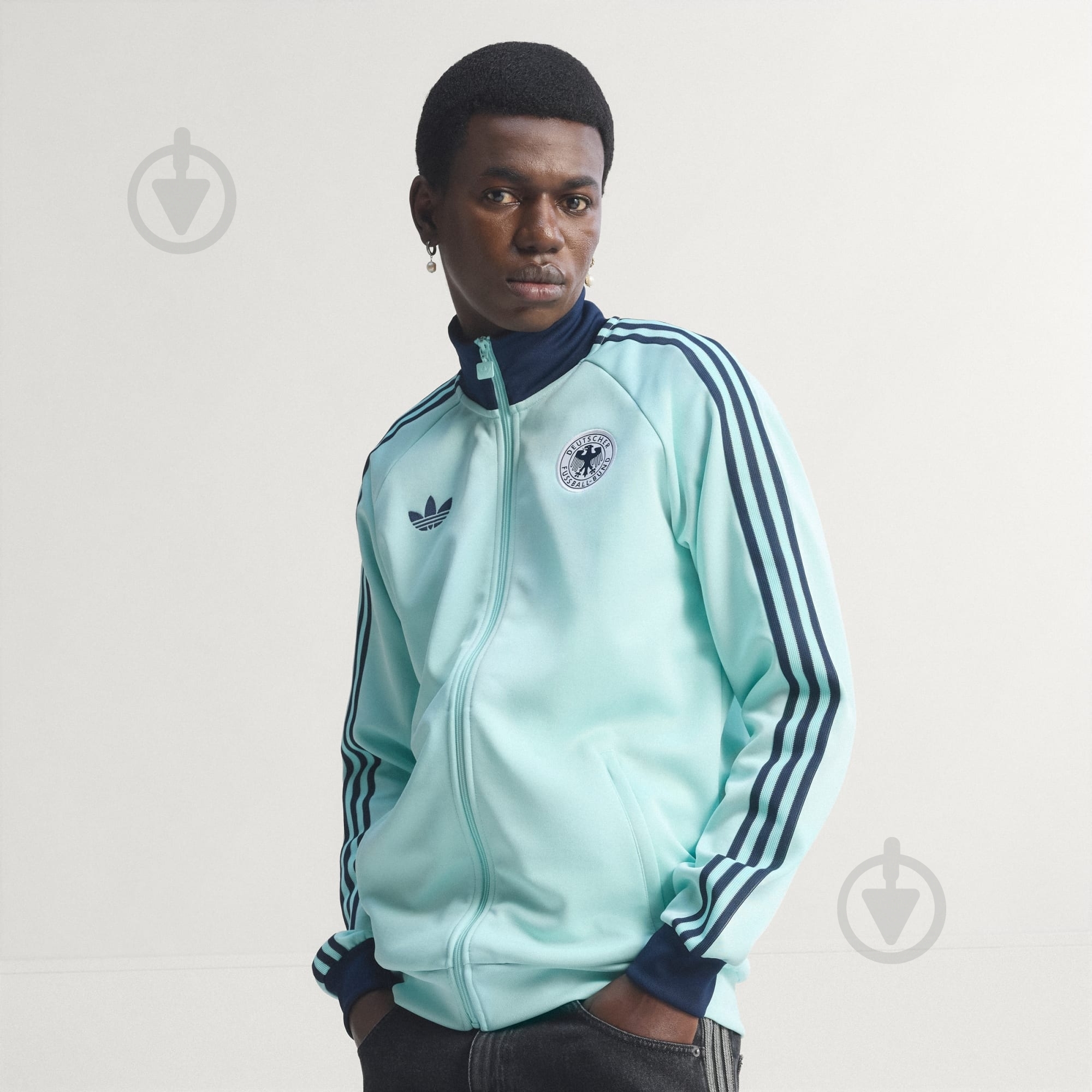 ᐉ Куртка чоловіча Adidas DFB OG TT SEFLAQ JZ9340 р.S блакитна
