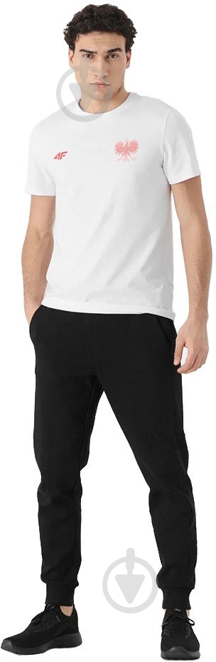 Футболка 4F R4L21-TSM950-10S р.L белый - фото 2 Футболка 4F R4L21-TSM950-10S р.L белый - фото 2