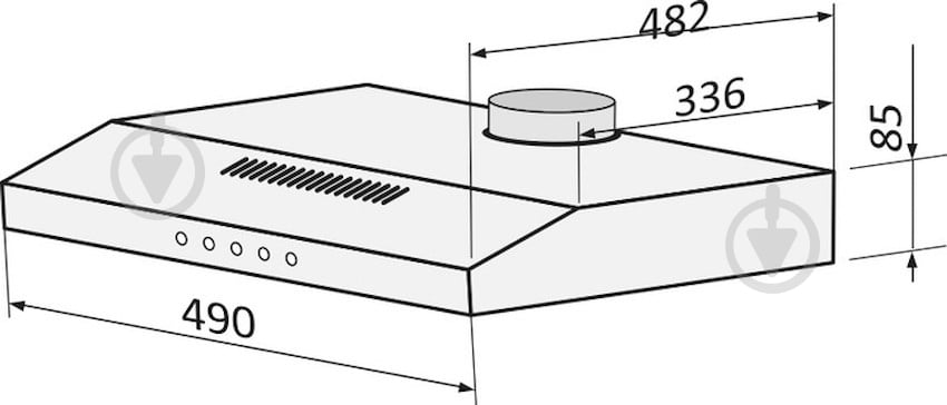 Вытяжка DAHATI CH-500BR - фото 4 Вытяжка DAHATI CH-500BR - фото 4