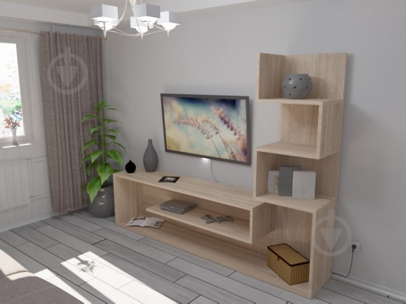 Стенка универсальная Unika DC дуб сонома - фото 4