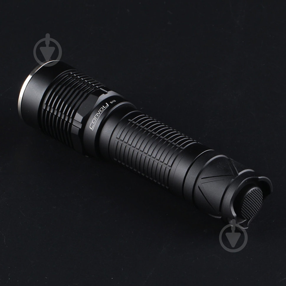 Фонарь Convoy Тактический S12 SST20 5000K черный - фото 8 Фонарь Convoy Тактический S12 SST20 5000K черный - фото 8