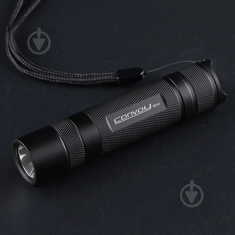 Ліхтар Convoy ручний S21A OSRAM CSLPM1.TG чорний - фото 2