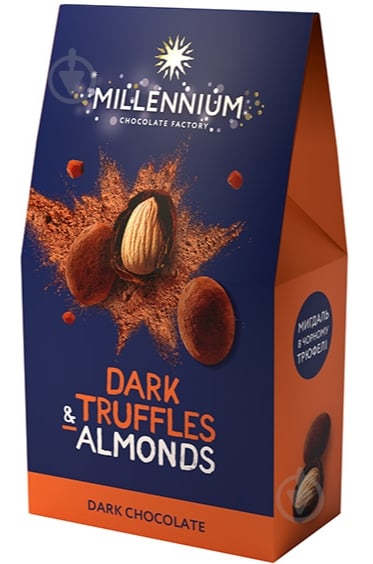 Конфеты Millennium Черные Truff 100 г - фото 1