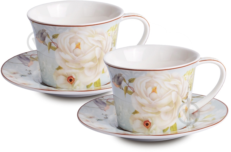 Чашка с блюдцем Lefard 924-254 Райский Сад - фото 1