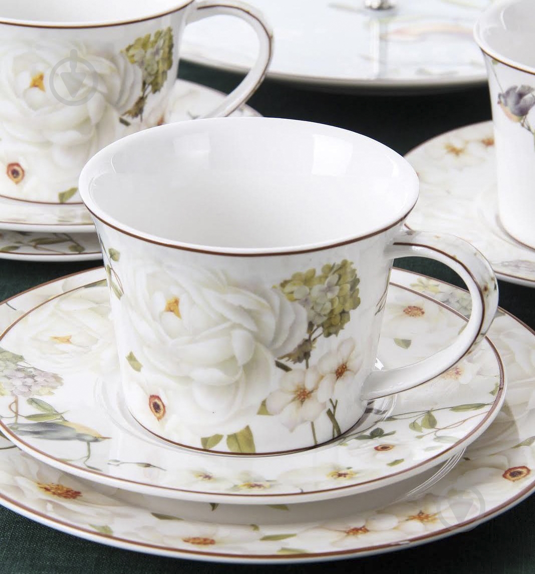 Чашка с блюдцем Lefard 924-254 Райский Сад - фото 2