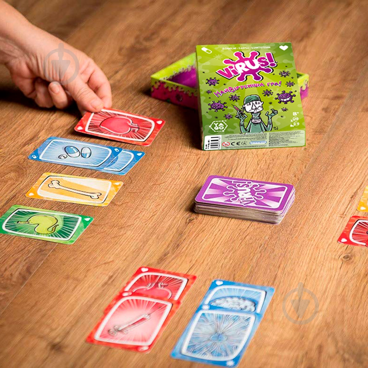 Игра настольная Yago Virus 80987 - фото 4