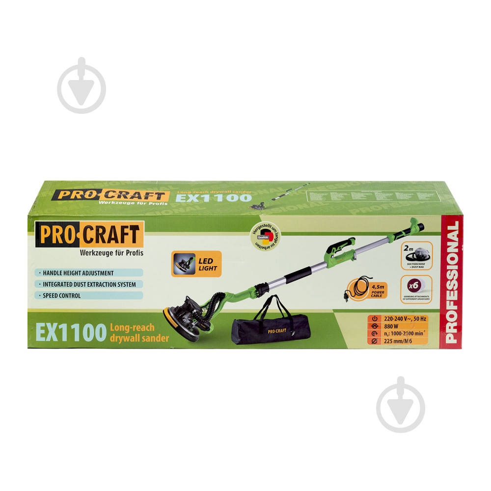 Шлифмашина для стен ProCraft EX-1100 001101 - фото 16