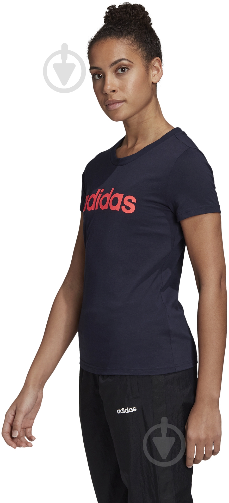 Футболка Adidas W E LIN SLIM T GD2931 р.XS синий - фото 9