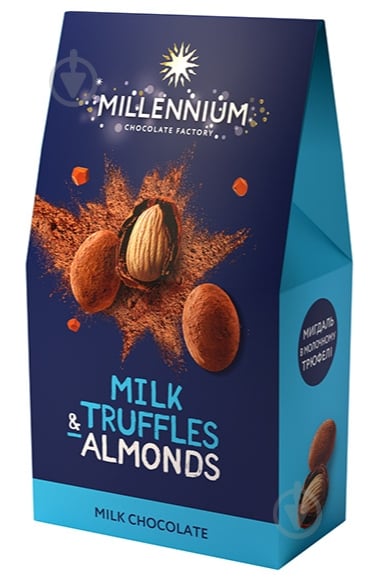 Конфеты Millennium Молочный Truff 100 г - фото 1 Конфеты Millennium Молочный Truff 100 г - фото 1