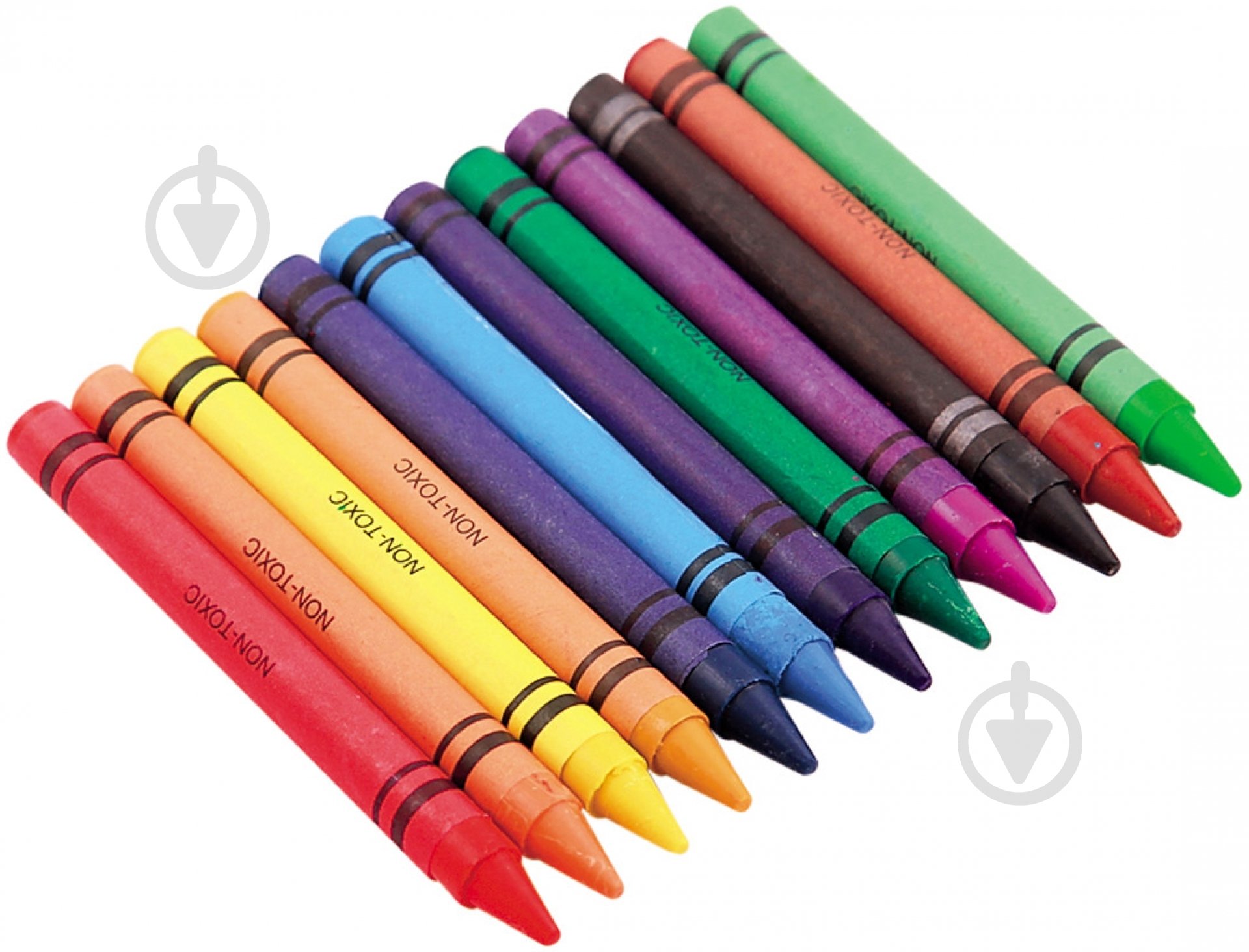 Набор мелков восковые 12 цветов E60706 Economix - фото 3
