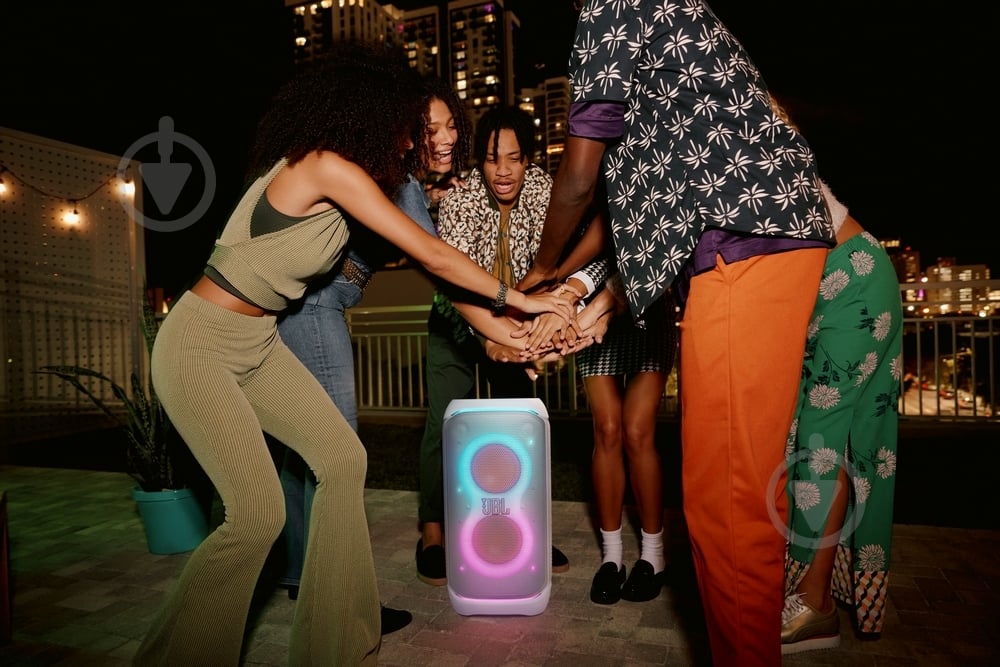 Акустична система JBL PartyBox Stage 320 2.0 white (JBLPBSTAGE320SWEP) - фото 11