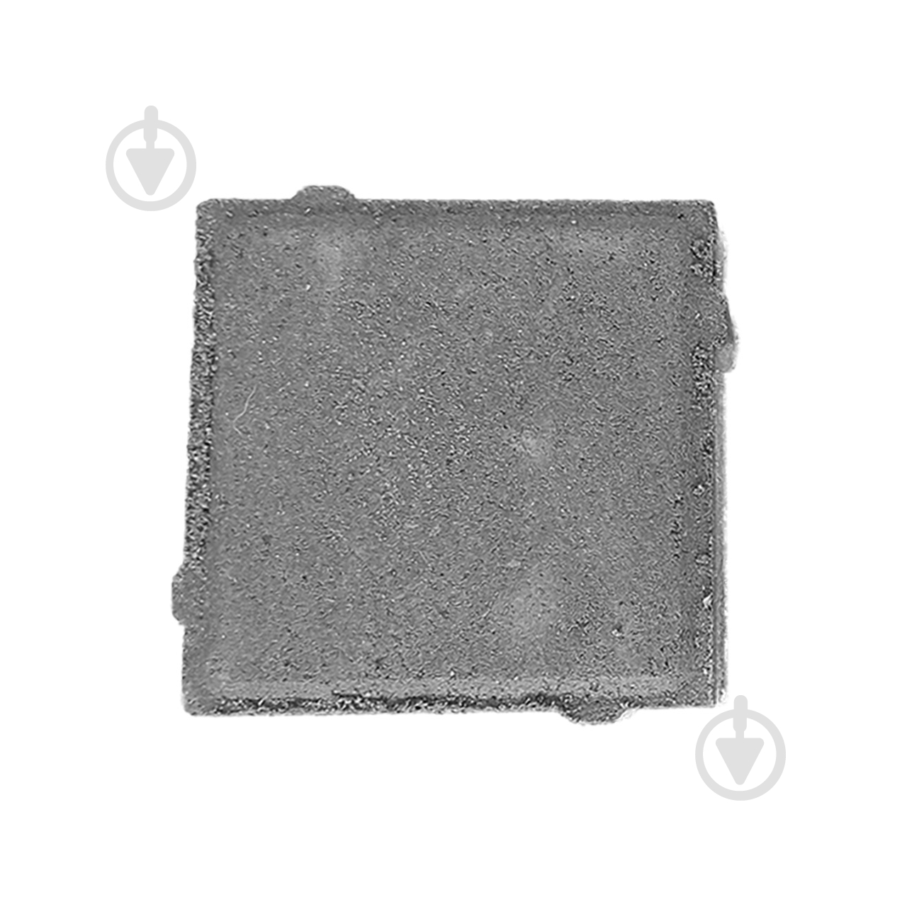 Тротуарная плитка TAMARIN Квадрат 100х100х80 серая - фото 1