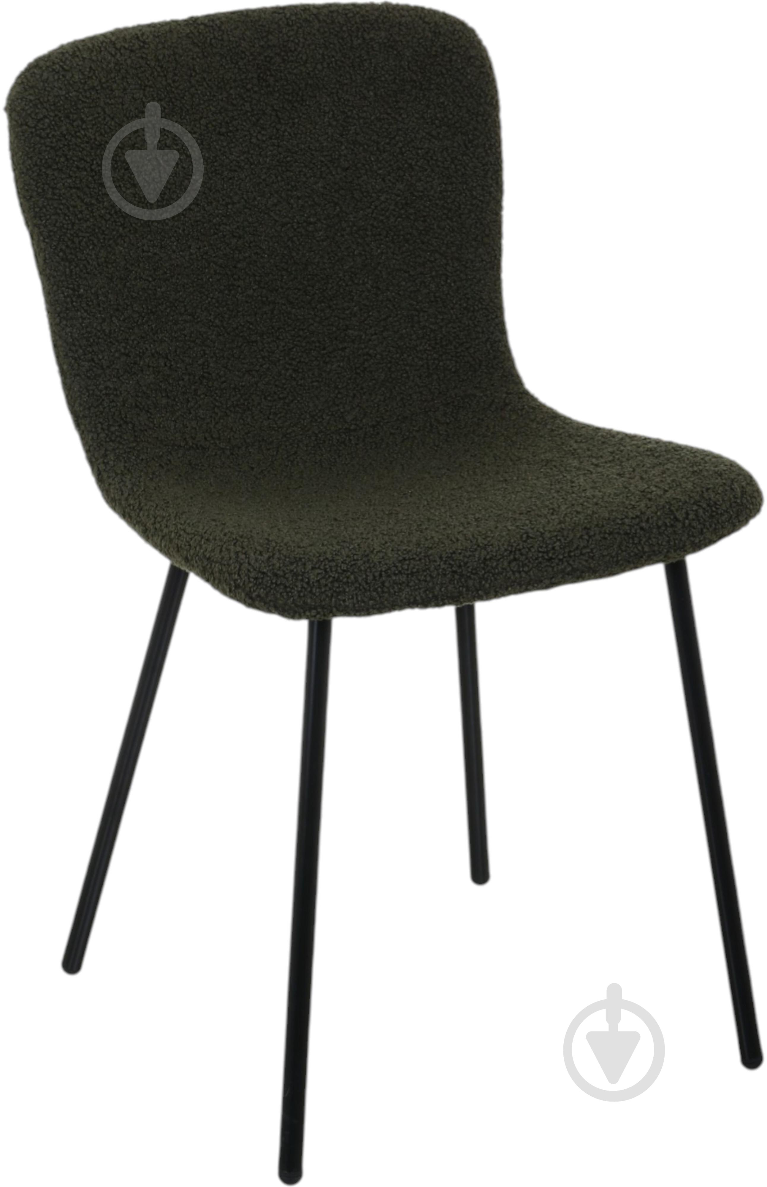 Стул обеденный Центр Меблів REECE зеленый / черный - фото 1