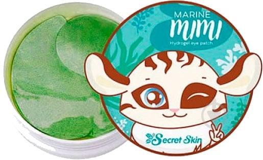 Гидрогелевые патчи Secret Skin Marine Mimi Hydrogel Eye Patch 60 шт./уп. - фото 1
