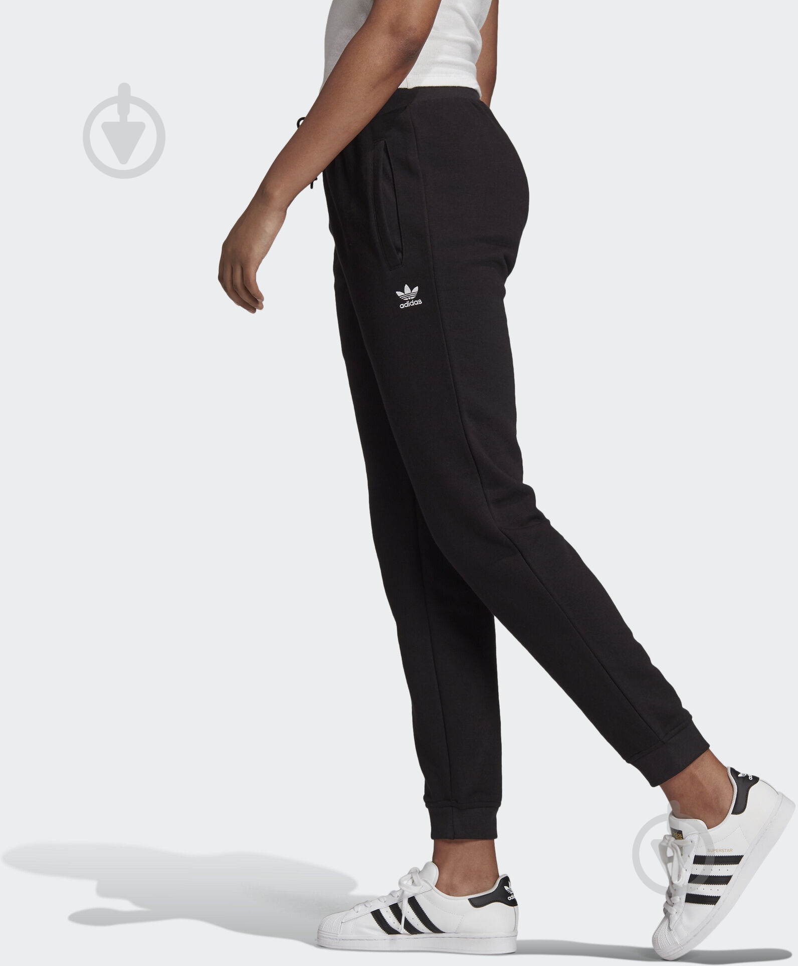 Брюки Adidas TRACK PANT GD4296 р. 34 черный - фото 4
