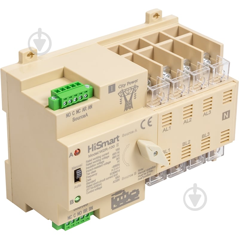 Переключатель Geya HiSmart W2R-4P 220V 100A HS082505 - фото 2