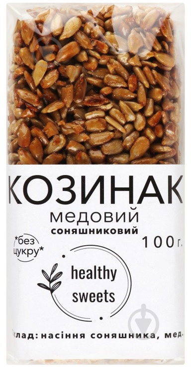 Козинаки Healthy Sweets медовый Подсолнечный м/у 100 г - фото 1