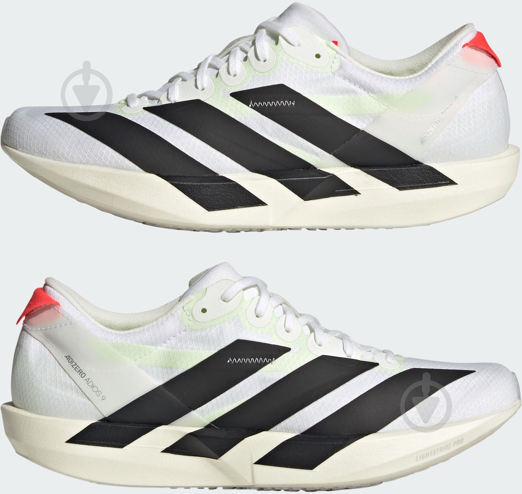 Кросівки жіночі Adidas ADIZERO ADIOS 9 W IF9418 р.42 білі - фото 5