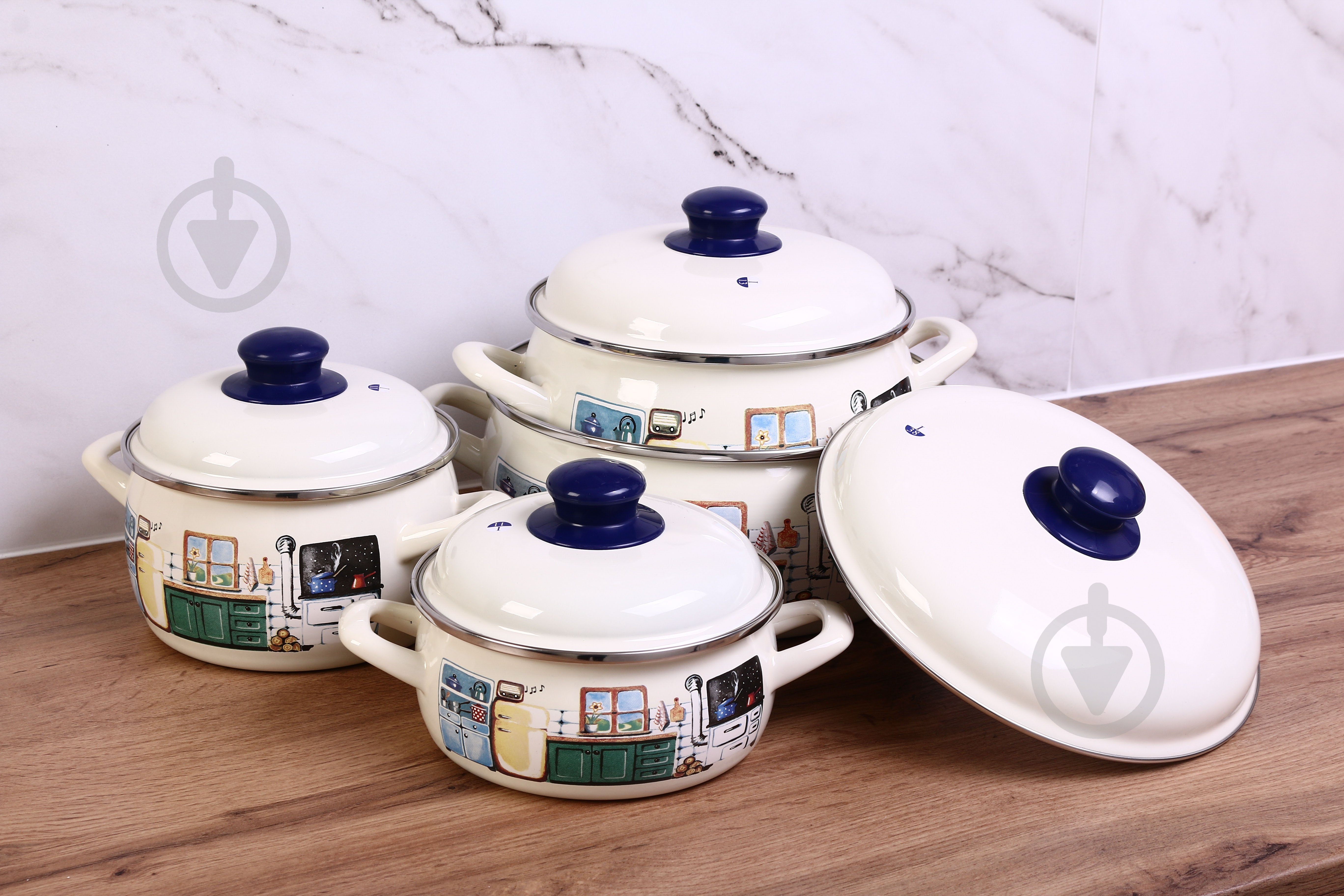Кастрюля высокая Metrot Kitchen 16 см 2,2 л 3353 - фото 7