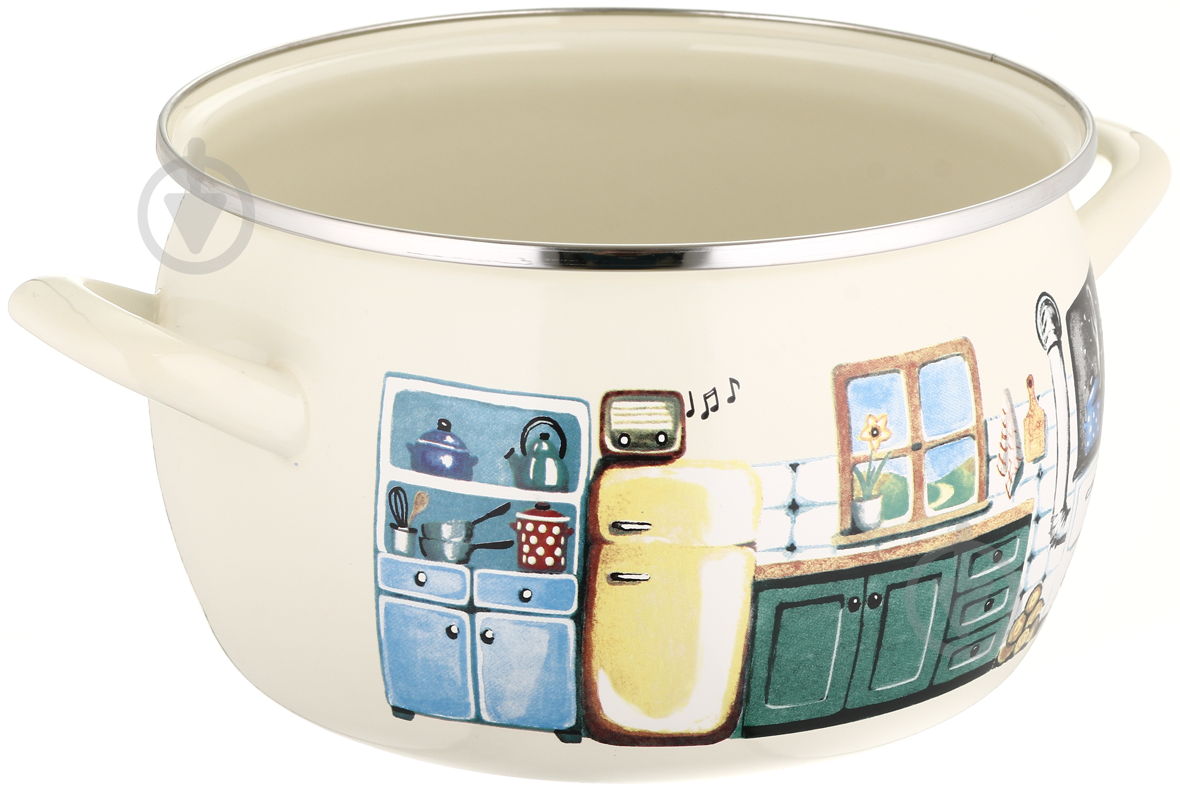 Каструля висока Metrot Kitchen 42 л 20 см 367200 - фото 3