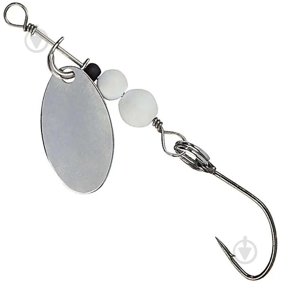 Блешня-обертова Balzer UV Micro Spinner 1 г silver-white 3.5cm - фото 1