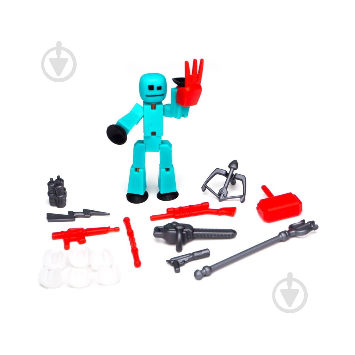 Фигурка для анимационного творчества Stikbot S2 Weapon - фото 2