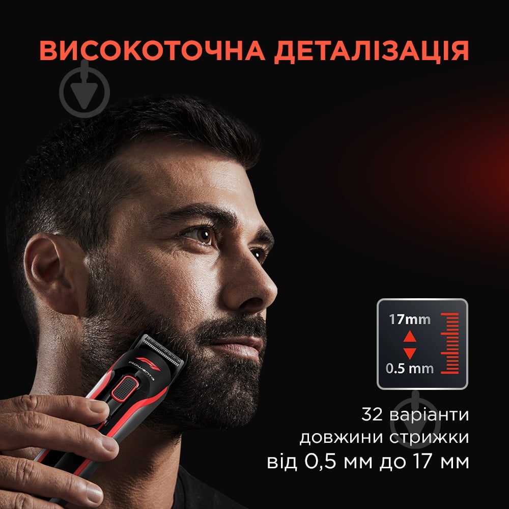 ВИТРИНА! Триммер универсальный Rowenta Formula 1® TN944MF0 - фото 8 ВИТРИНА! Триммер универсальный Rowenta Formula 1® TN944MF0 - фото 8