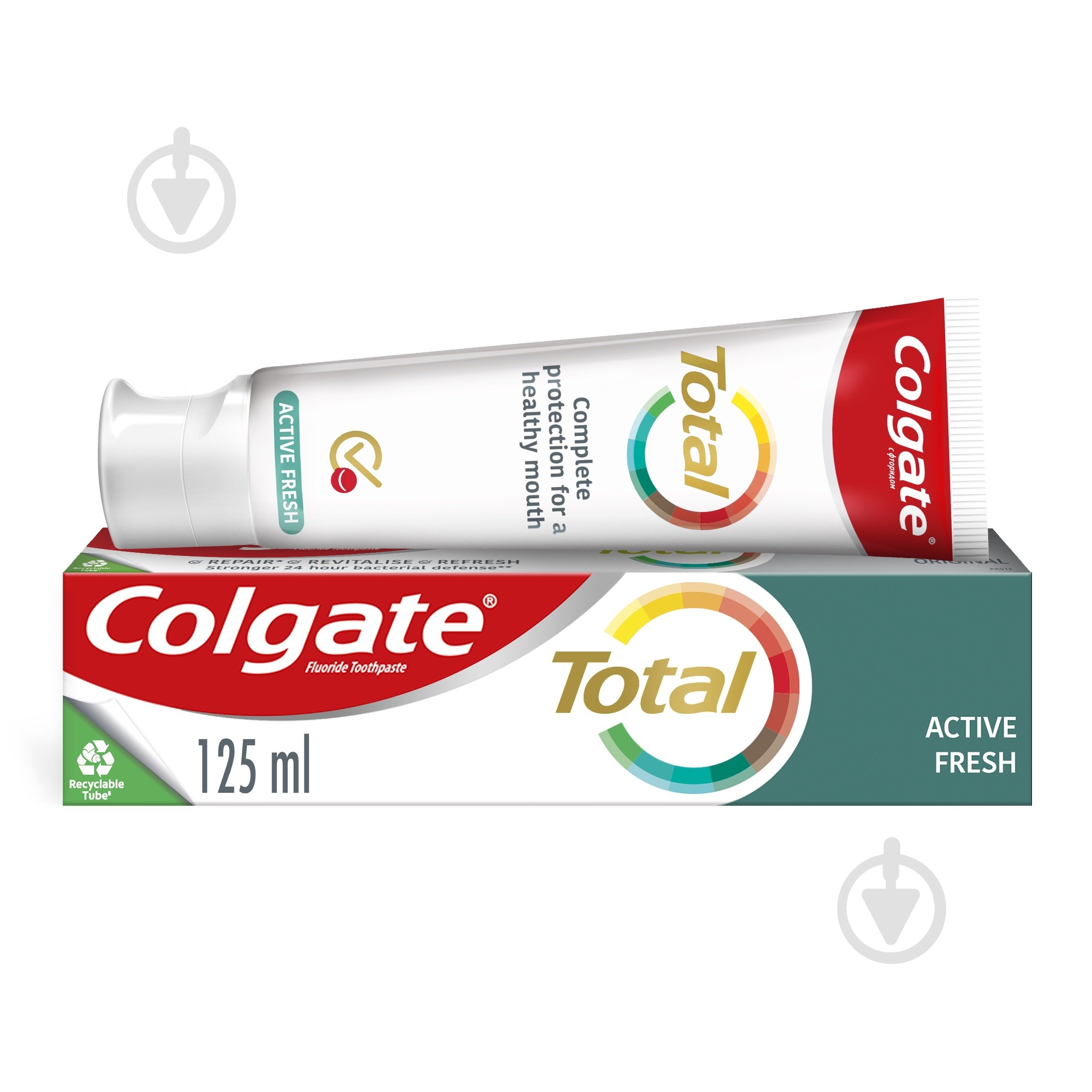 Зубная паста Colgate Total 12 Active Fresh 125 мл - фото 1