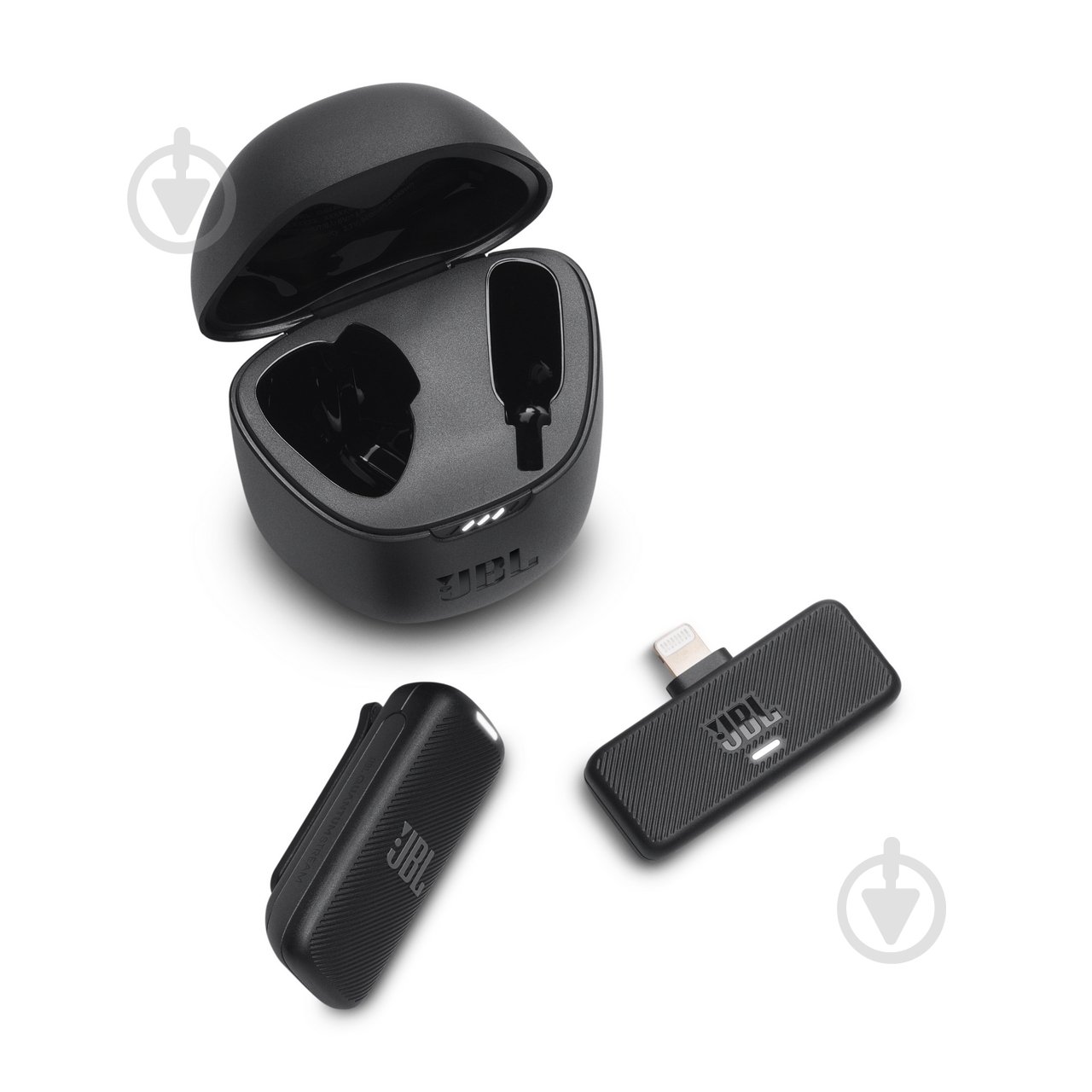 Микрофон JBL петличный Quantum Stream Wireless Lightning Black (JBLSTRMWLLGHTBLK) - фото 2 Микрофон JBL петличный Quantum Stream Wireless Lightning Black (JBLSTRMWLLGHTBLK) - фото 2