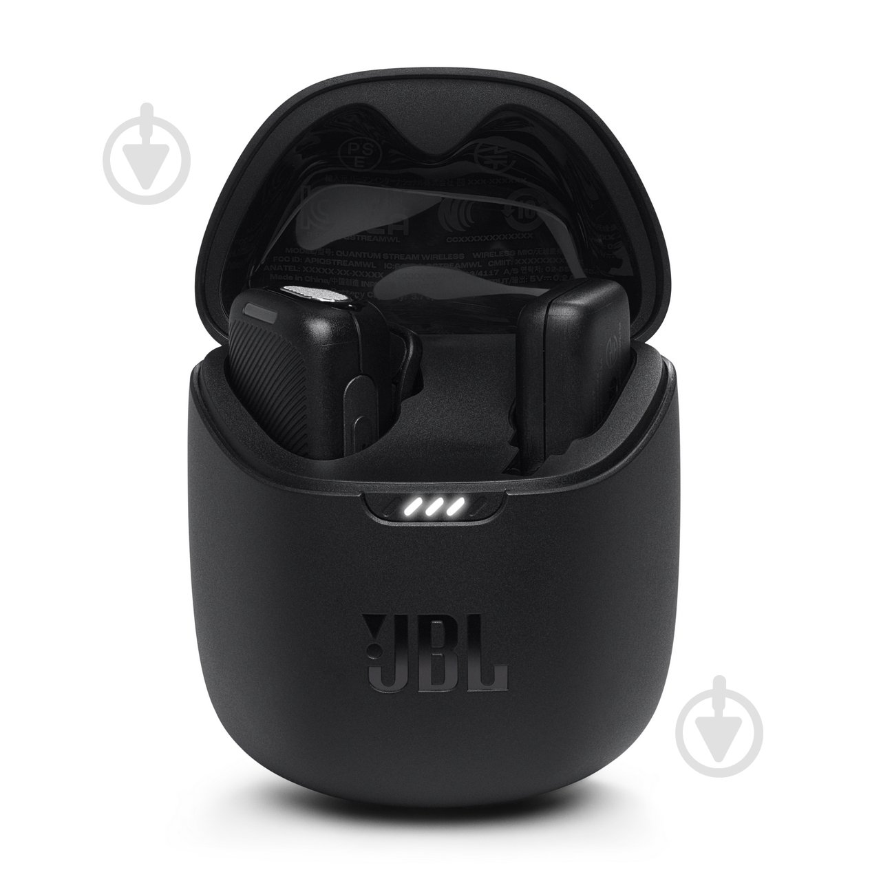 Микрофон JBL петличный Quantum Stream Wireless Lightning Black (JBLSTRMWLLGHTBLK) - фото 5 Микрофон JBL петличный Quantum Stream Wireless Lightning Black (JBLSTRMWLLGHTBLK) - фото 5