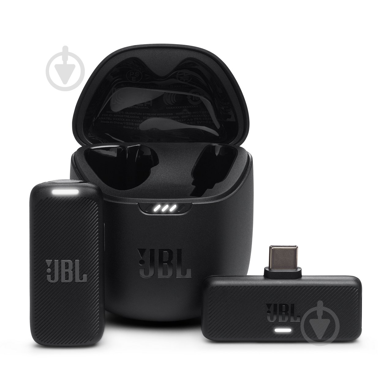 Микрофон JBL петличный Quantum Stream Wireless USB-C Black (JBLSTRMWLUSBCBLK) - фото 1