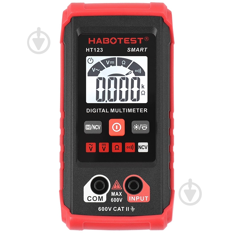 Мультиметр Habotest DC600V AC600V (HT123) - фото 2 Мультиметр Habotest DC600V AC600V (HT123) - фото 2