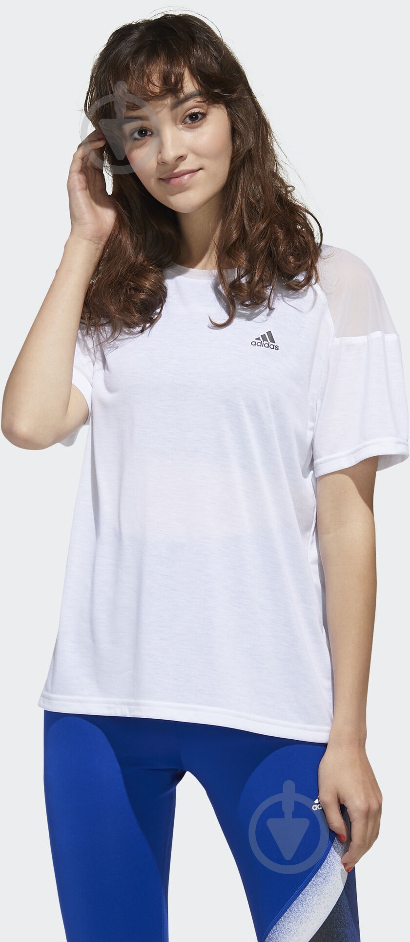 Футболка Adidas W UC T GD4544 р.L белый - фото 3 Футболка Adidas W UC T GD4544 р.L белый - фото 3