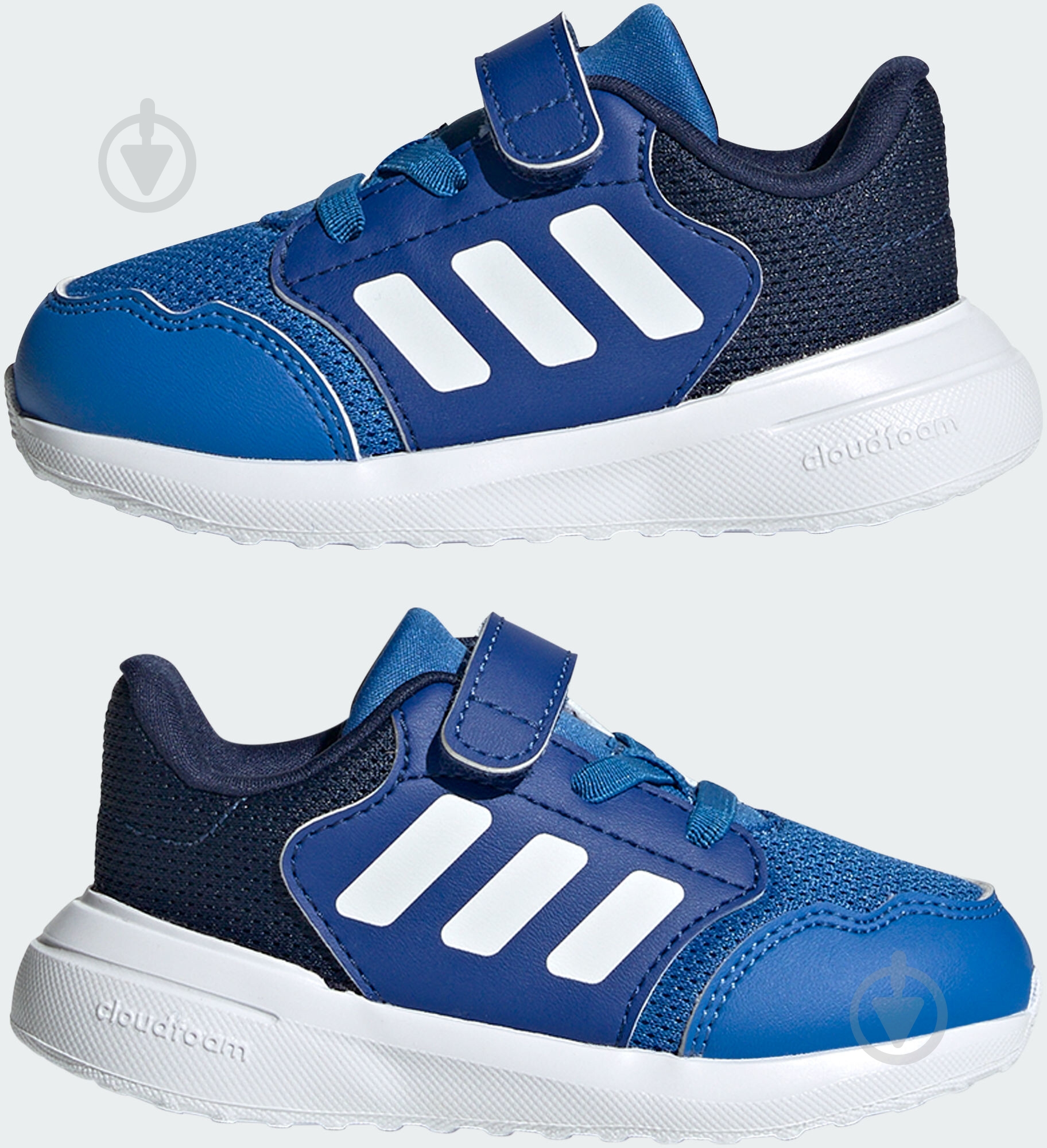 Кроссовки для мальчиков Adidas Tensaur Run 3.0 EL IH7780 р.26 синие - фото 5