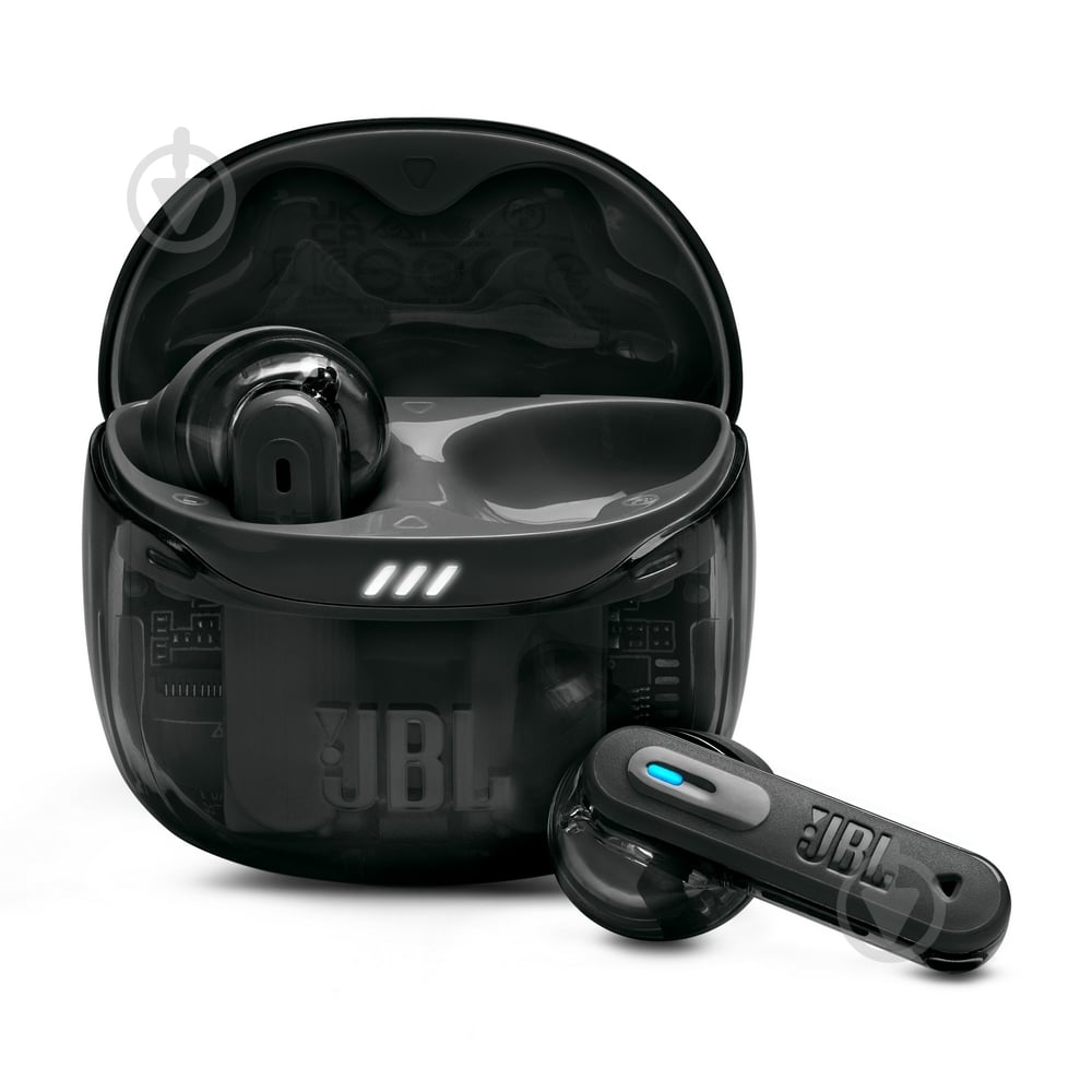 Bluetooth-гарнитура JBL Tune Flex 2 ghost black (JBLTFLEX2GBLK) - фото 1 Bluetooth-гарнитура JBL Tune Flex 2 ghost black (JBLTFLEX2GBLK) - фото 1