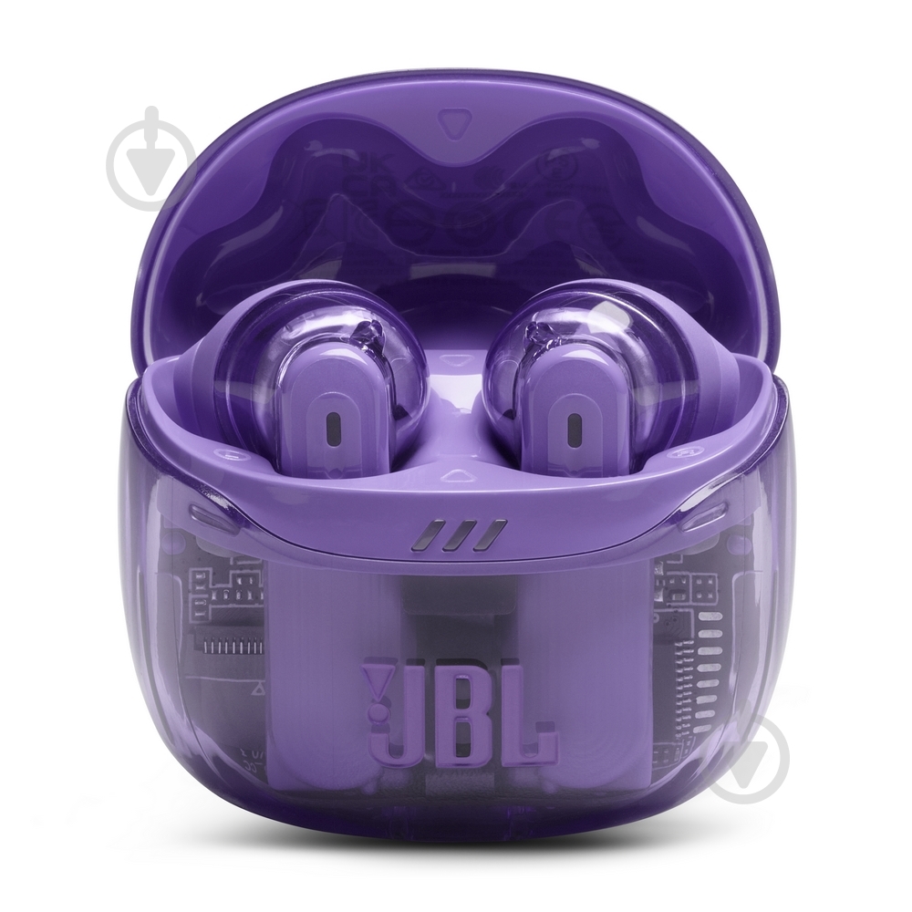Bluetooth-гарнітура JBL Tune Flex 2 ghost purple (JBLTFLEX2GMAE) - фото 6 Bluetooth-гарнітура JBL Tune Flex 2 ghost purple (JBLTFLEX2GMAE) - фото 6