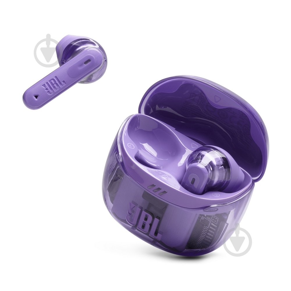 Bluetooth-гарнітура JBL Tune Flex 2 ghost purple (JBLTFLEX2GMAE) - фото 9 Bluetooth-гарнітура JBL Tune Flex 2 ghost purple (JBLTFLEX2GMAE) - фото 9
