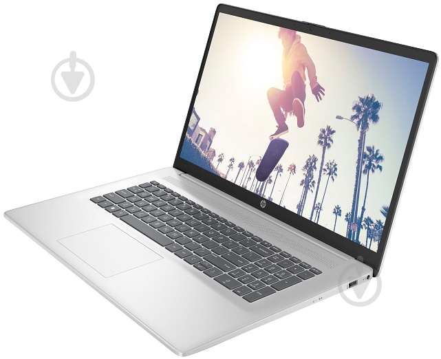 Ноутбук HP Laptop 17-cn4042ua 17,3" (CS8C1EA) natural silver - фото 3