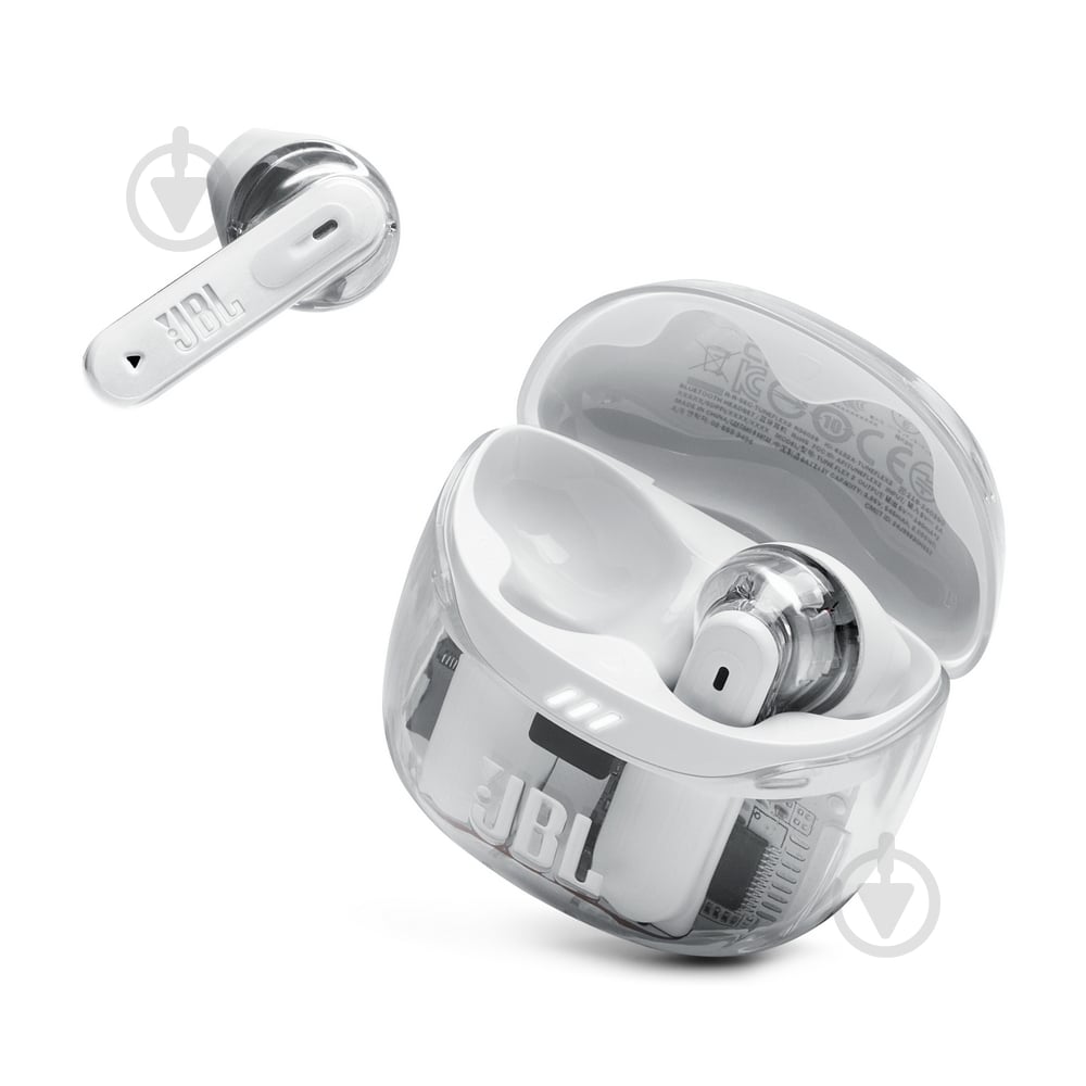 Bluetooth-гарнитура JBL Tune Flex 2 ghost white (JBLTFLEX2GWHT) - фото 9