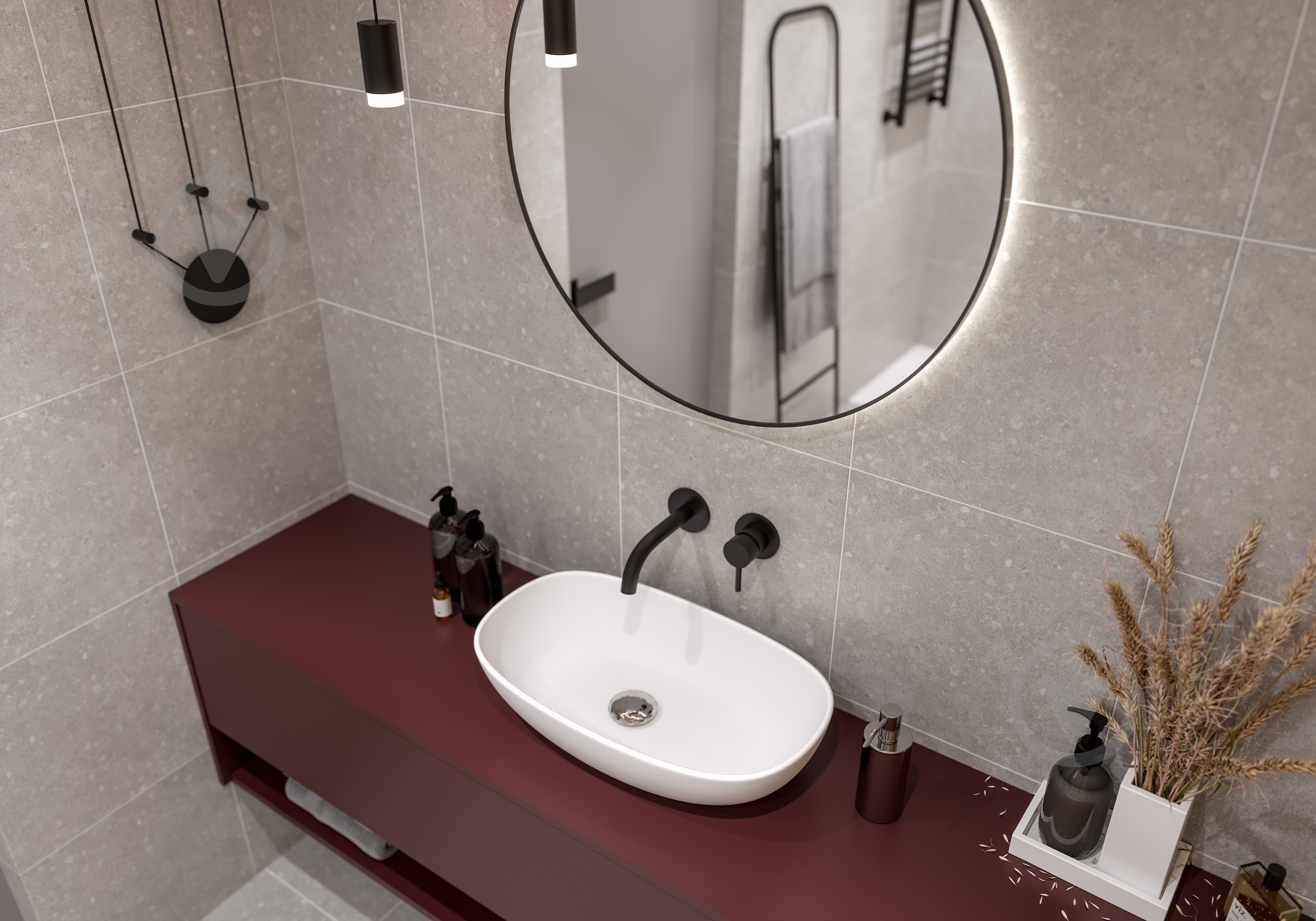 Плитка Golden Tile Pavimento grey 672830 40x40 см - фото 3