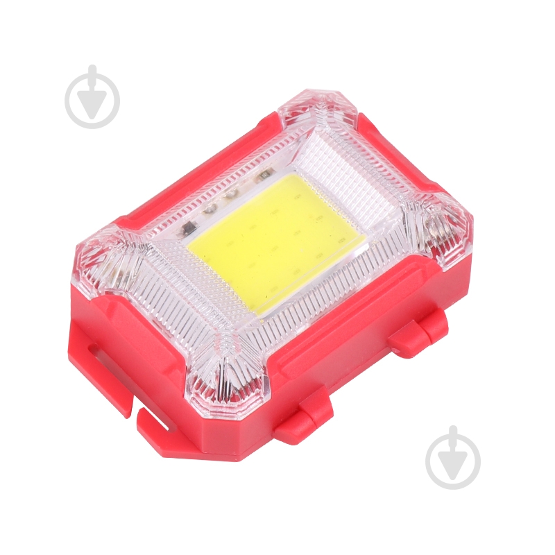 Фонарь налобный Quantum QM-FL4030 Simply COB 100 Lm красный - фото 8