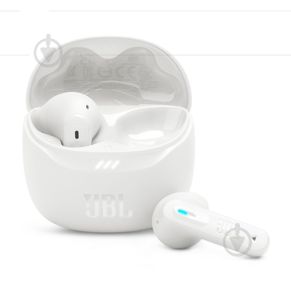 Bluetooth-гарнитура JBL Tune Flex 2 white (JBLTFLEX2WHT) - фото 1 Bluetooth-гарнитура JBL Tune Flex 2 white (JBLTFLEX2WHT) - фото 1