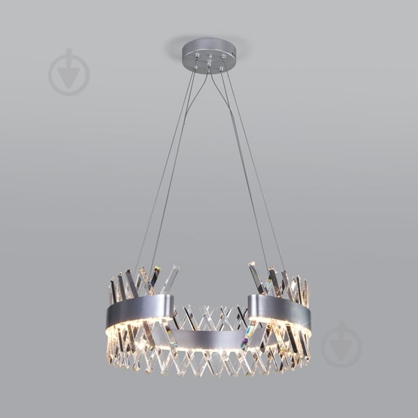 Люстра подвесная Strotskis Parete 175 Вт LED-модуль хром 432/1 - фото 1