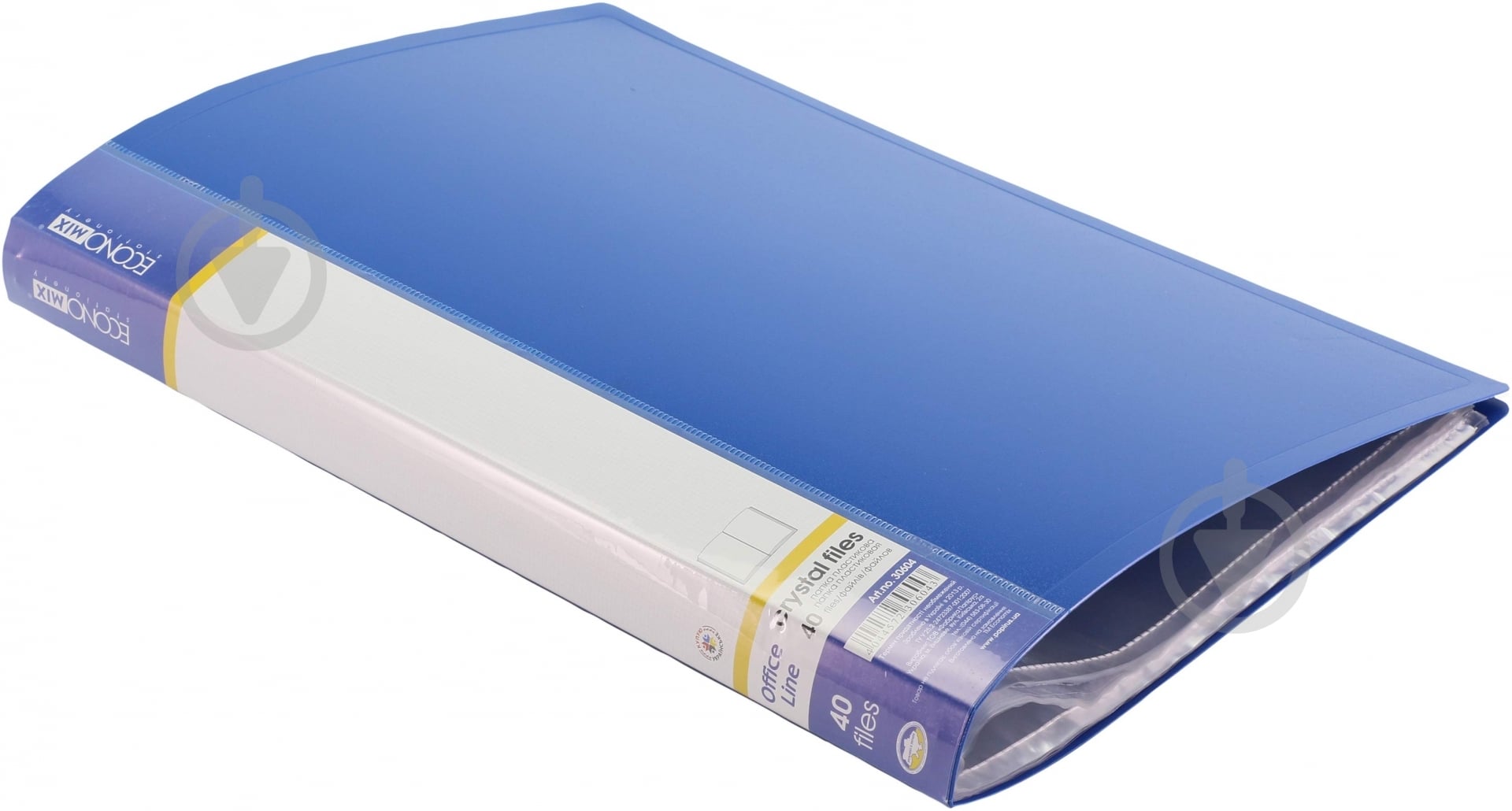 Папка E30604 на 40 файлів колір асорті Economix E30604 - фото 2